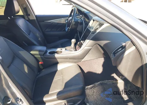 2014 Infiniti Q50 Premium from USA, damaged, VIN JN1BV7AR8EM687800